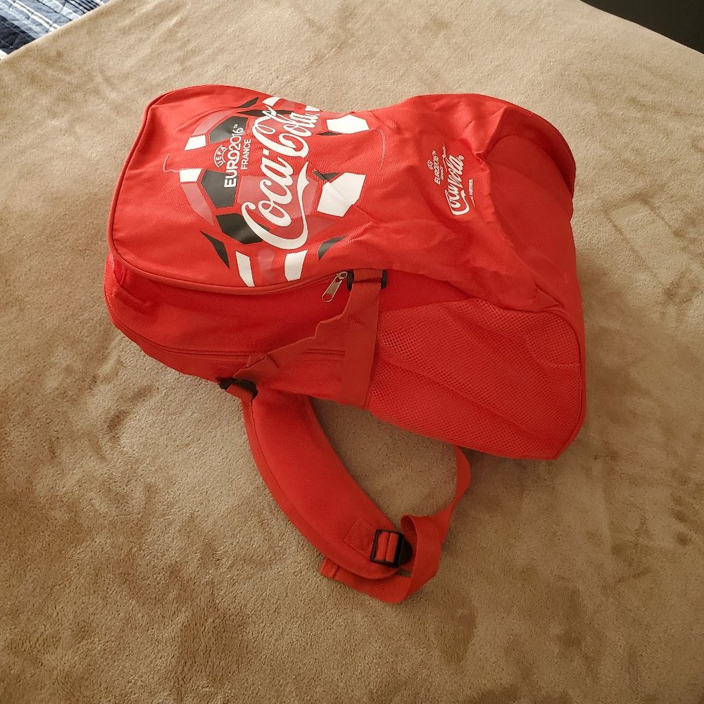 Official Coca Cola Euro 2016 Backpack - RARE - Picture 6 of 14
